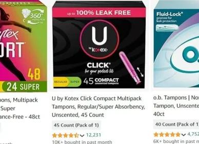 Основное о тампонах